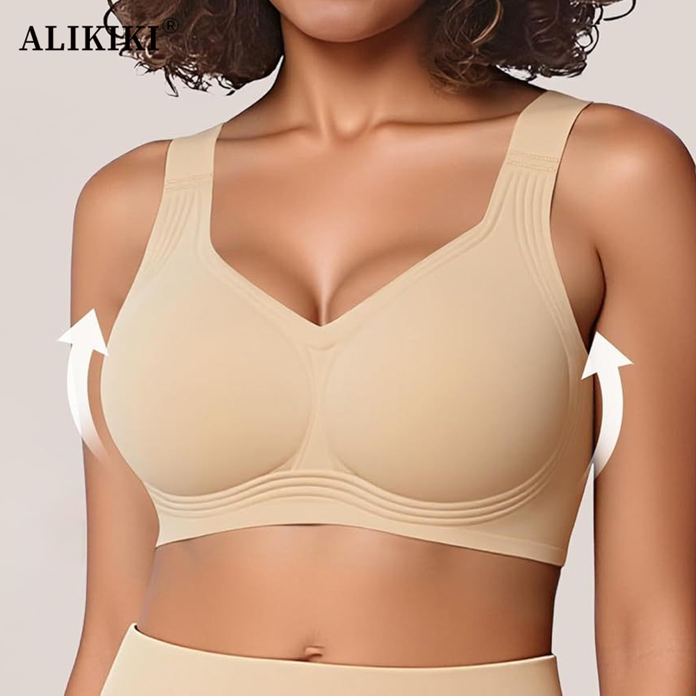 T Shirt Bra Seamless - Sutiã Push Up Sem Costura, Sem