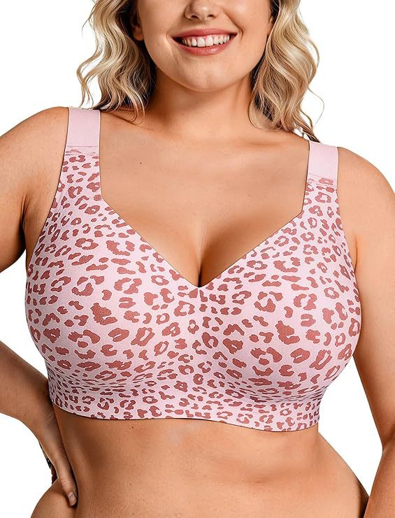 Minimizer Bra Women - Sutiã Jelly Sem Fio Plus Size