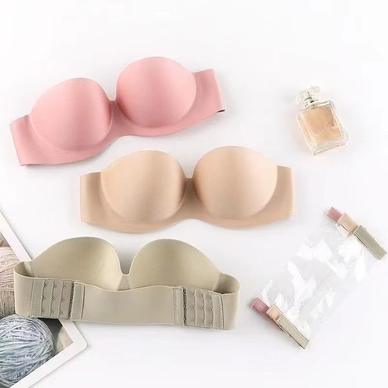Cotton Bra Everyday - Sutiã feminino sexy sem alças, push-up,