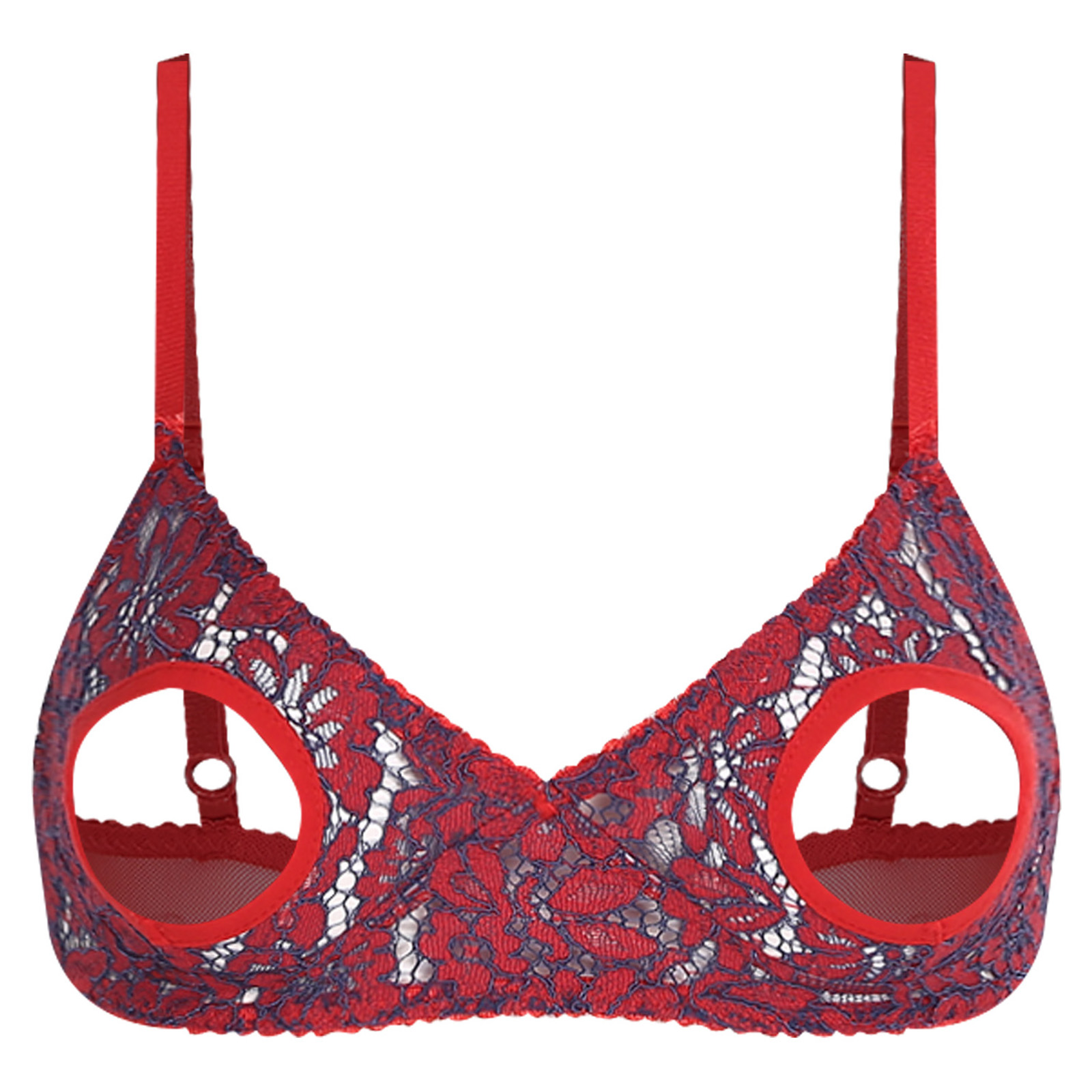 Sheer Mesh Bra - Sutiã Feminino de Lingerie Transparente em