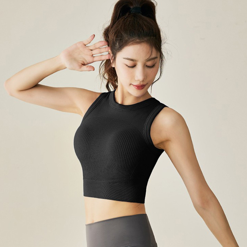 Regata feminina de ioga colori - T Shirt Bra Seamless avaliação e preço
