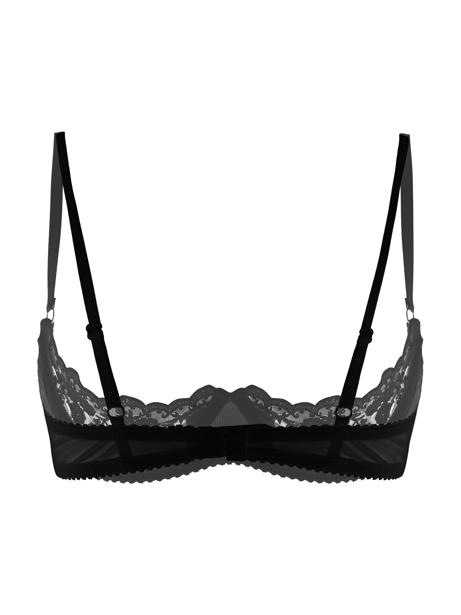 Sutiã Sexy Feminino com Copas  - Sheer Mesh Bra avaliação e preço