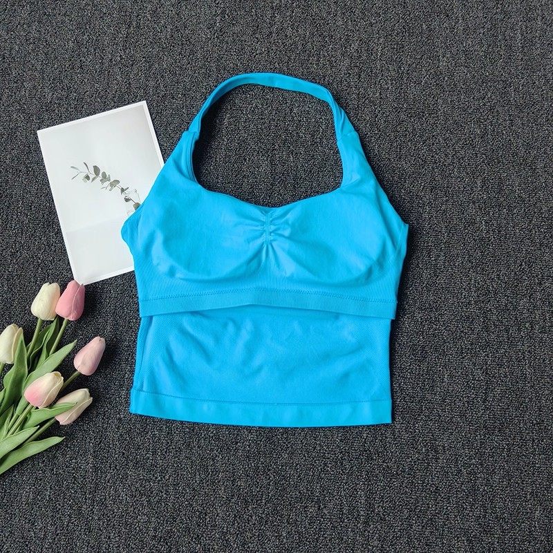 Feminino sem costura halter su - T Shirt Bra Seamless avaliação e preço
