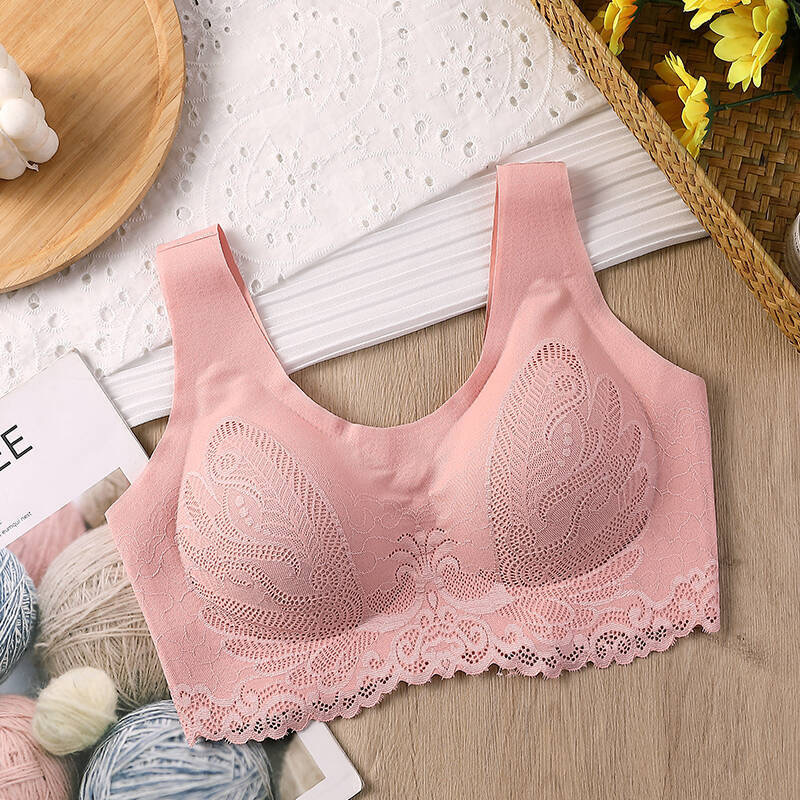 Sutiã de látex respirável sem  - Lace Bralette Set avaliação e preço