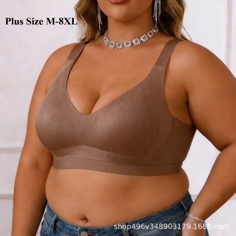 Sutiã Sem Costura com Faixa La - Minimizer Bra Women avaliação e preço