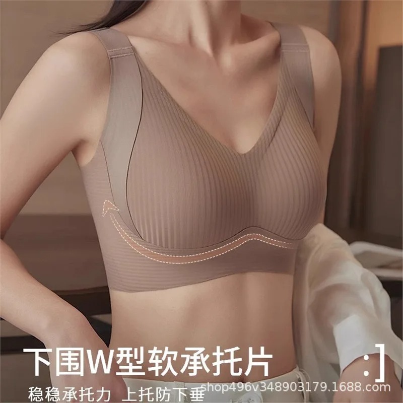 Sutiã Sem Costura com Faixa La - Minimizer Bra Women avaliação e preço