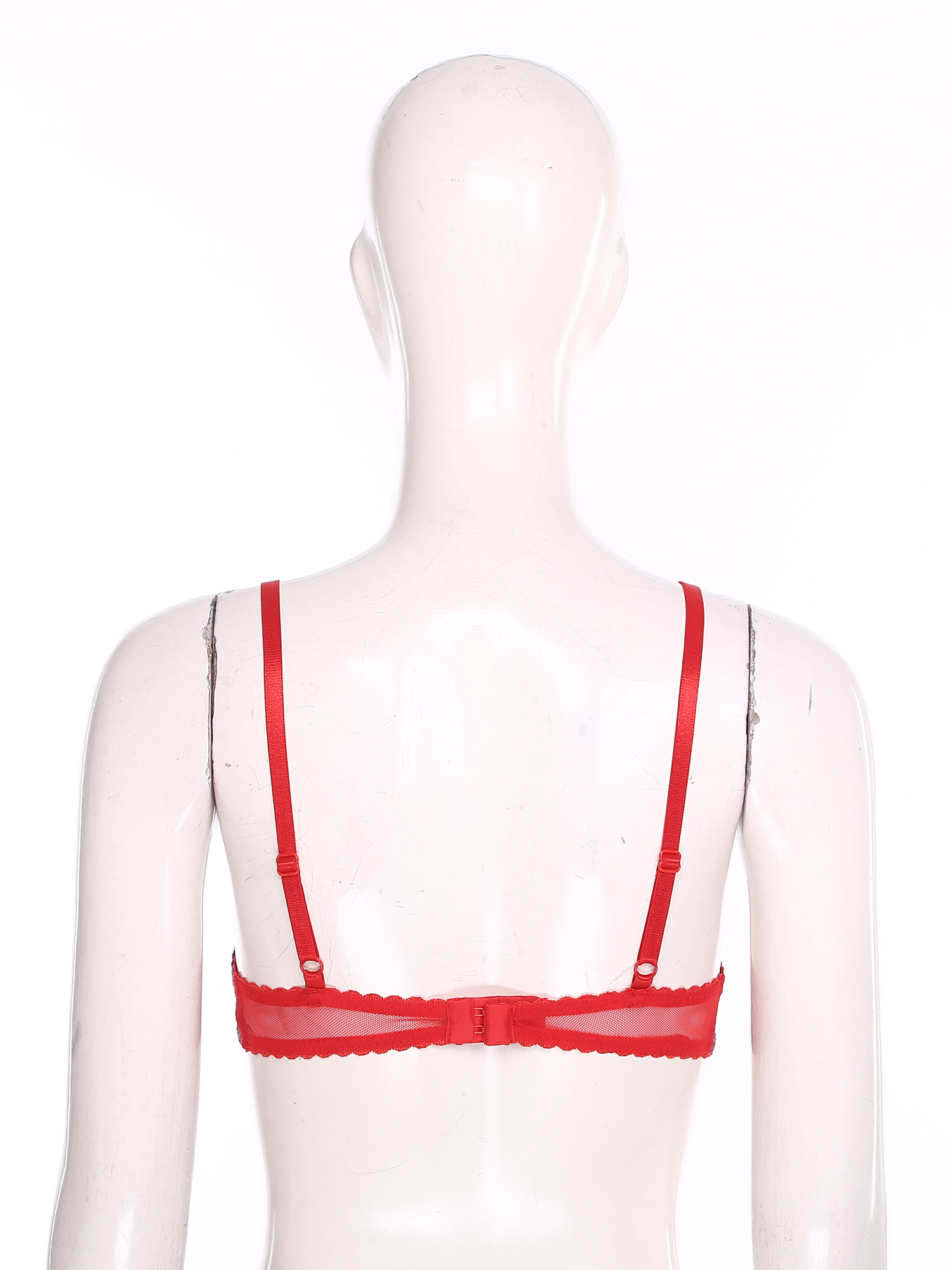Sutiã Feminino de Lingerie Tra - Sheer Mesh Bra avaliação e preço